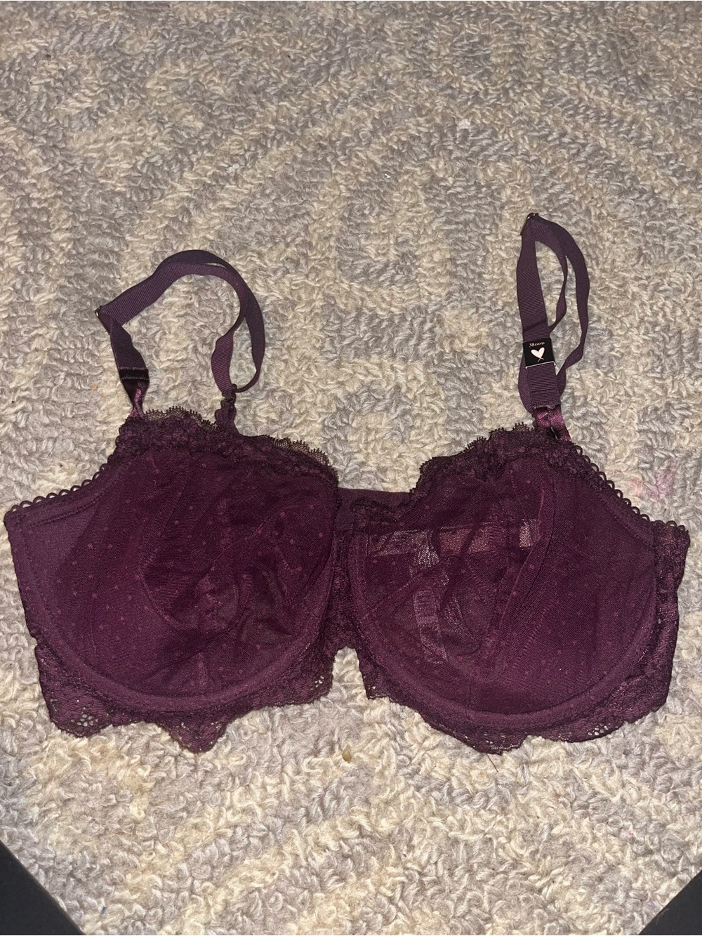 Lace unlined Dream Angels Bra